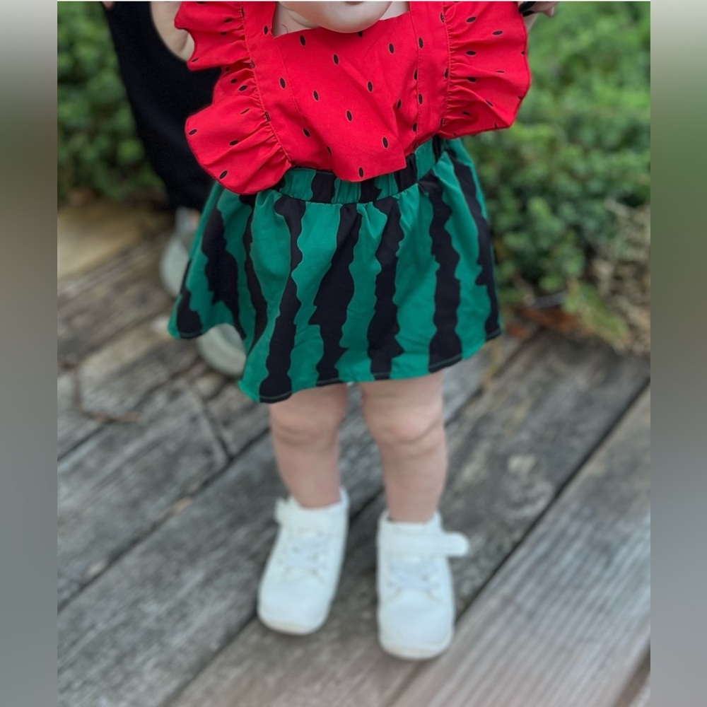 Watermelon Print Dress